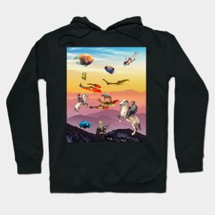 COWBOYS HERDING FISH Hoodie